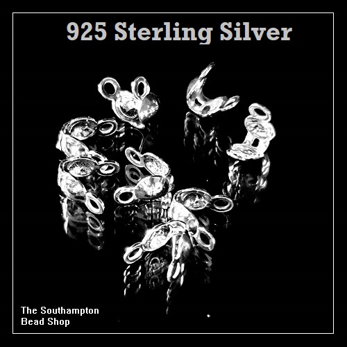 925 Silver Calottes